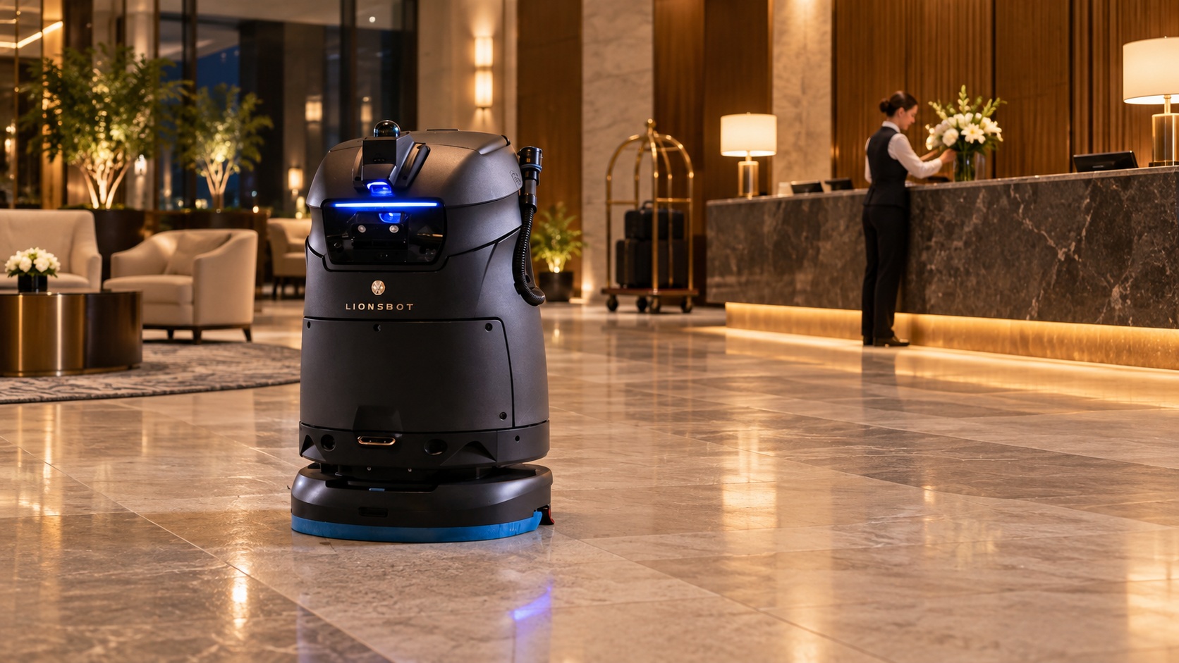 Roboty sprzątające w hotelach — najważniejsze korzyści