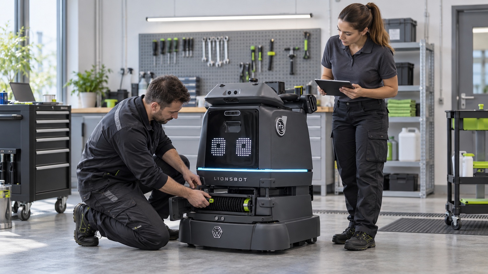 Kompleksowe wdrożenie, szkolenie i serwis robotów