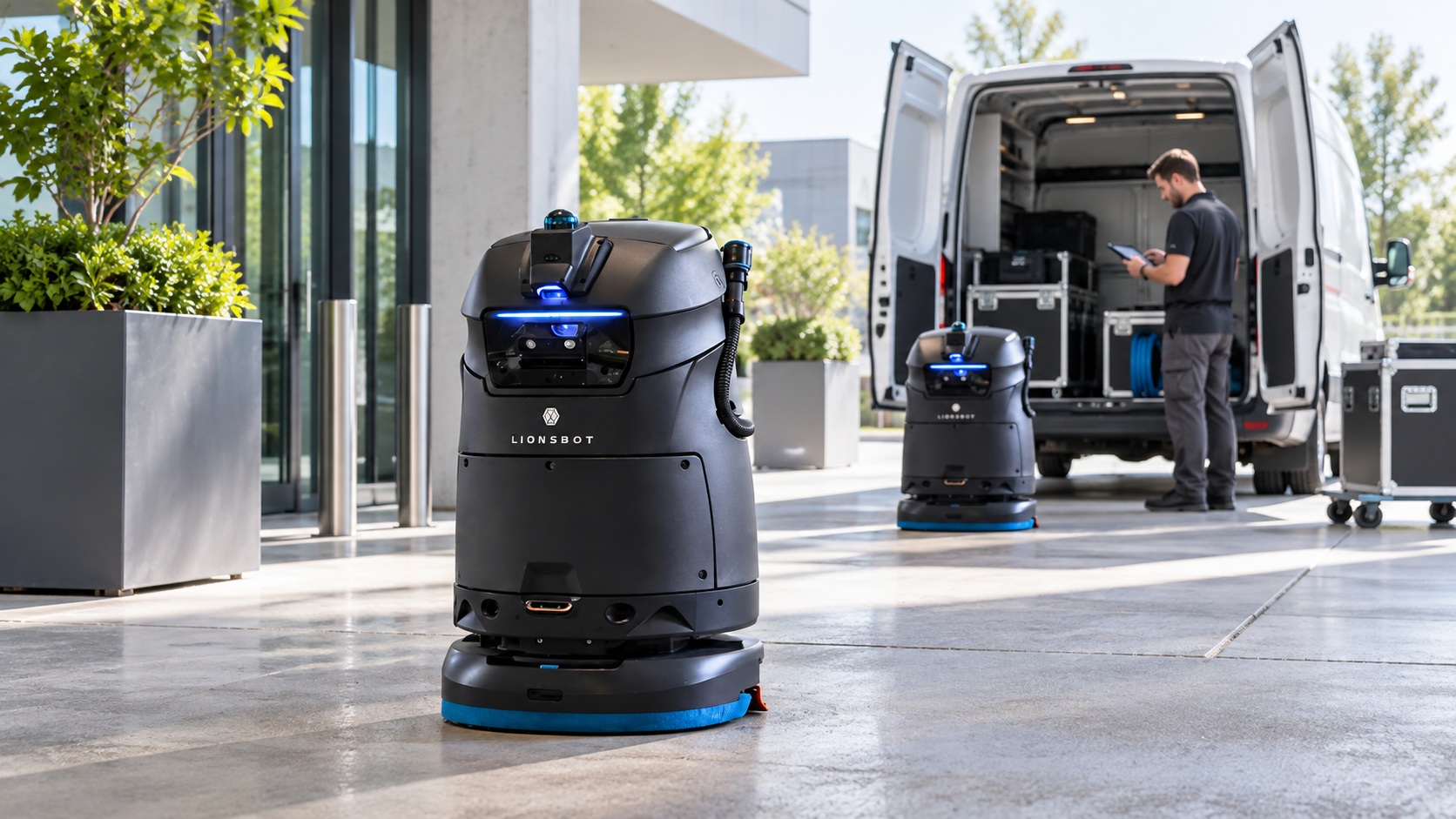 Wynajem robotów sprzątających dla firm